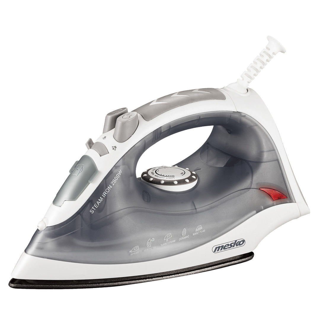 Żelazko parowe 2800W Mesko MS 5037 ceramiczna stopa