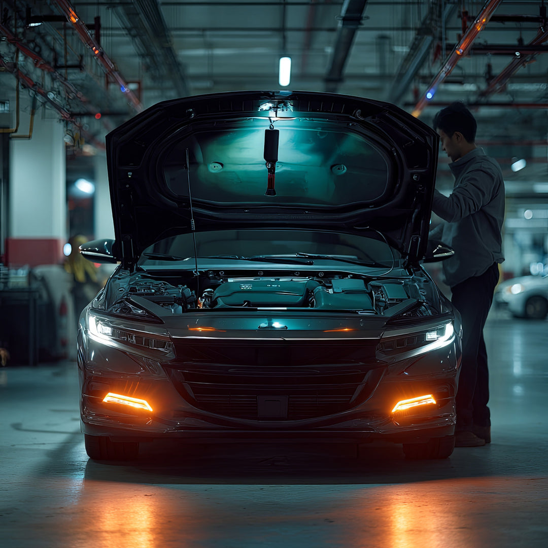 Lampa warsztatowa magnetyczna COB Maclean, 2x1200mAh, 700lm, USB Typ-C/Micro USB, MCE307