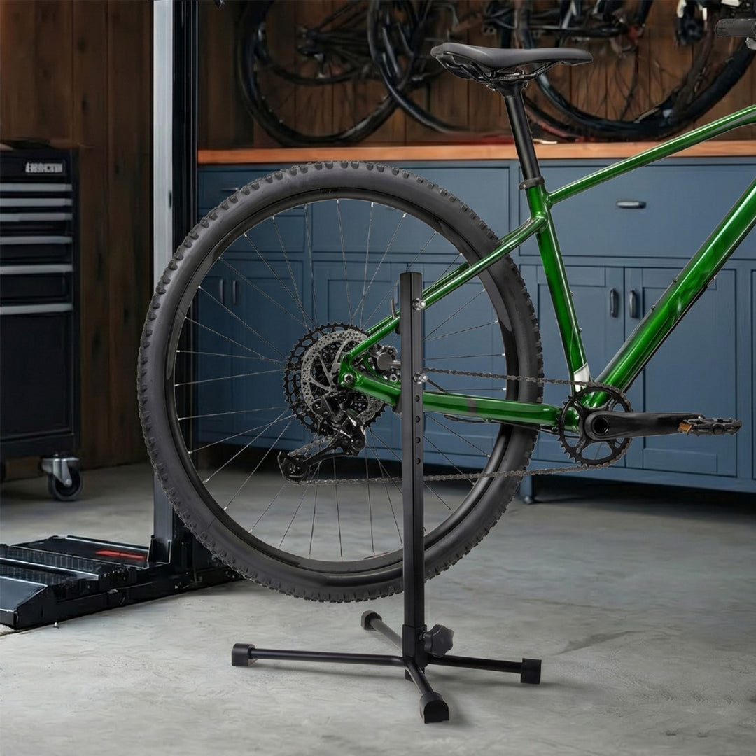 Rowerowy uchwyt serwisowy Maclean, stal, max. obciążenie 20kg, pasuje do rowerów MTB z kołami do 27,5" MC-434