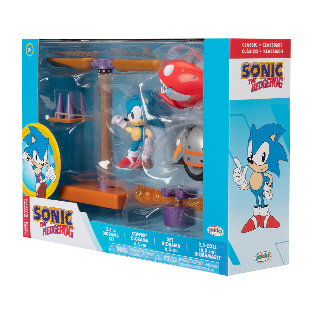 Sonic Diorama Flying Battery Zone zestaw z figurkami i akcesoriami