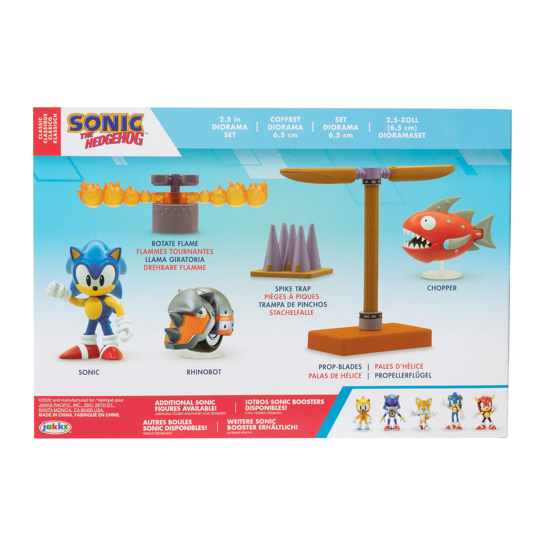 Sonic Diorama Flying Battery Zone zestaw z figurkami i akcesoriami