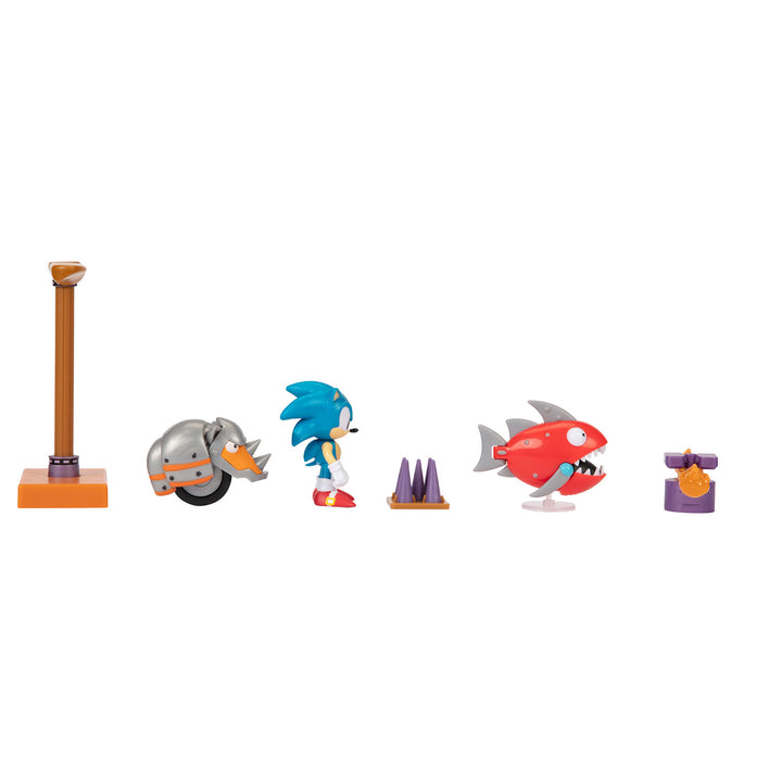 Sonic Diorama Flying Battery Zone zestaw z figurkami i akcesoriami