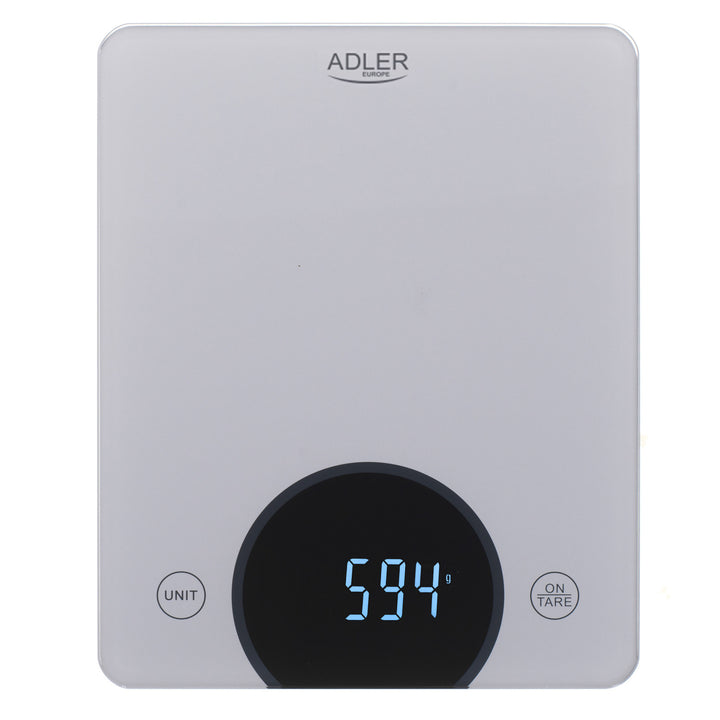 Adler AD 3173s Waga kuchenna do 10kg LED wymiary 20 x 16 cm