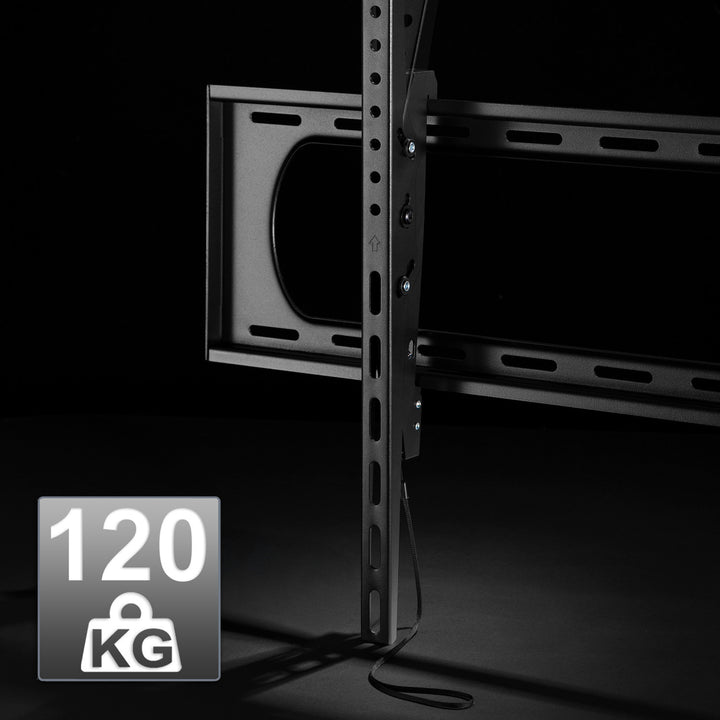 Uchwyt do TV lub monitora Maclean, max. VESA 900x600, 60-120", 120kg, czarny, MC-750N