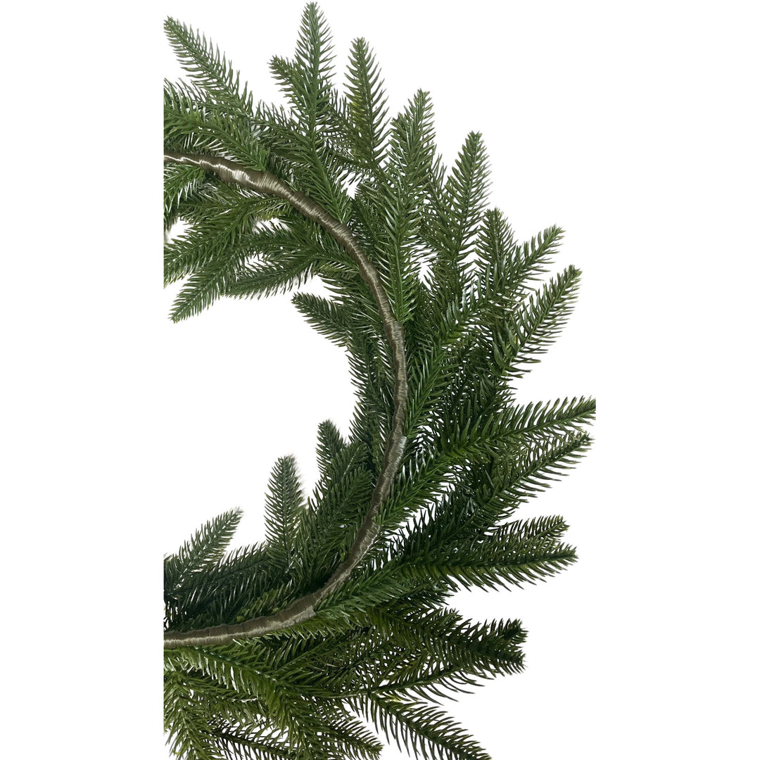 Stroik Bożonarodzeniowy, Klasyczny, zielony, 50 cm