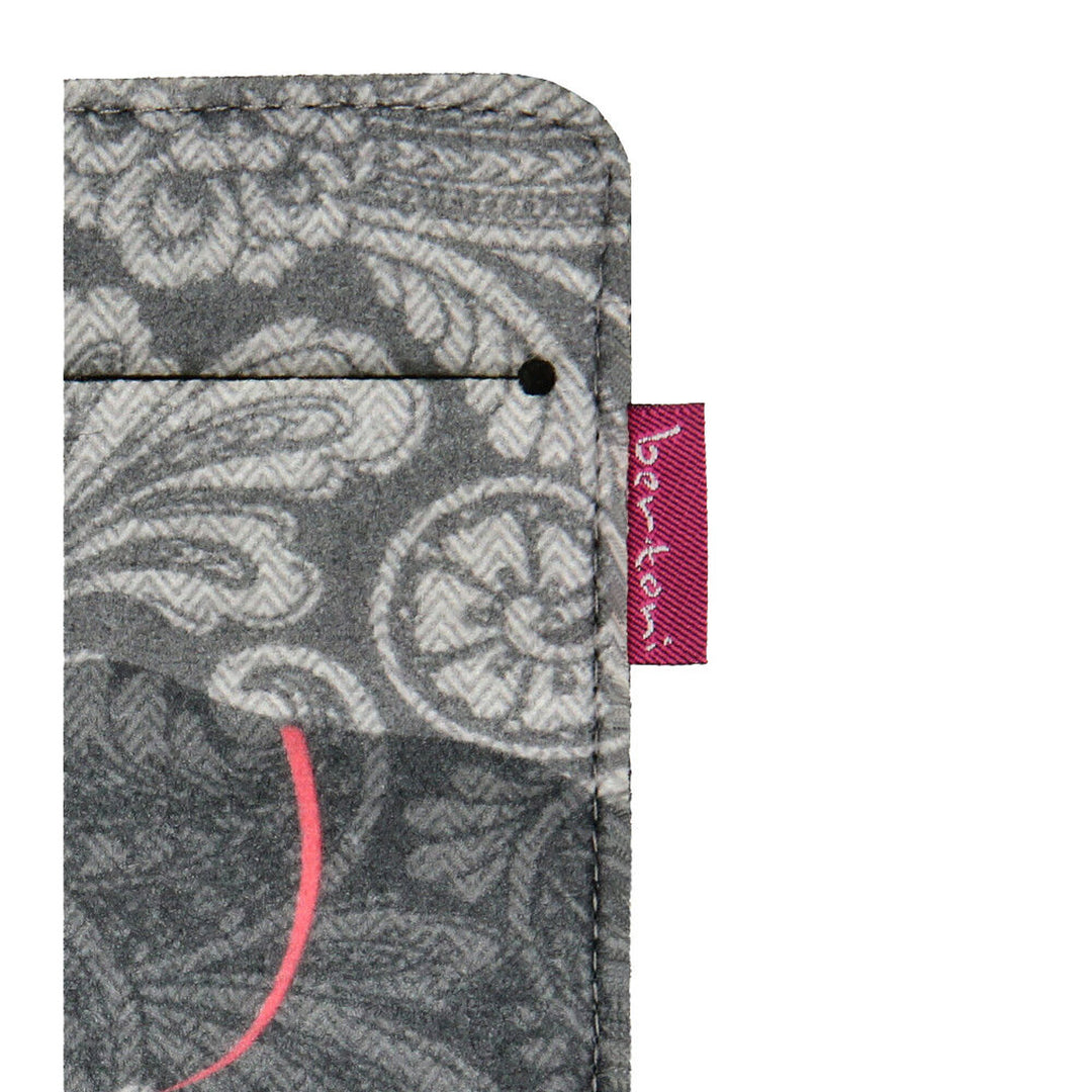 Etui na smartfon Bertoni, z ekologicznego filcu, 105x195 mm, wzór Kleks, EE0027