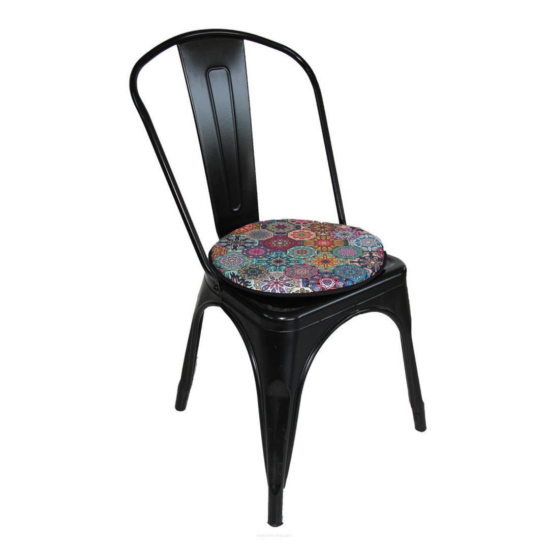 Poduszka na krzesło Bertoni, dekoracyjna, z codury, 35 cm, Valencia, EE0046