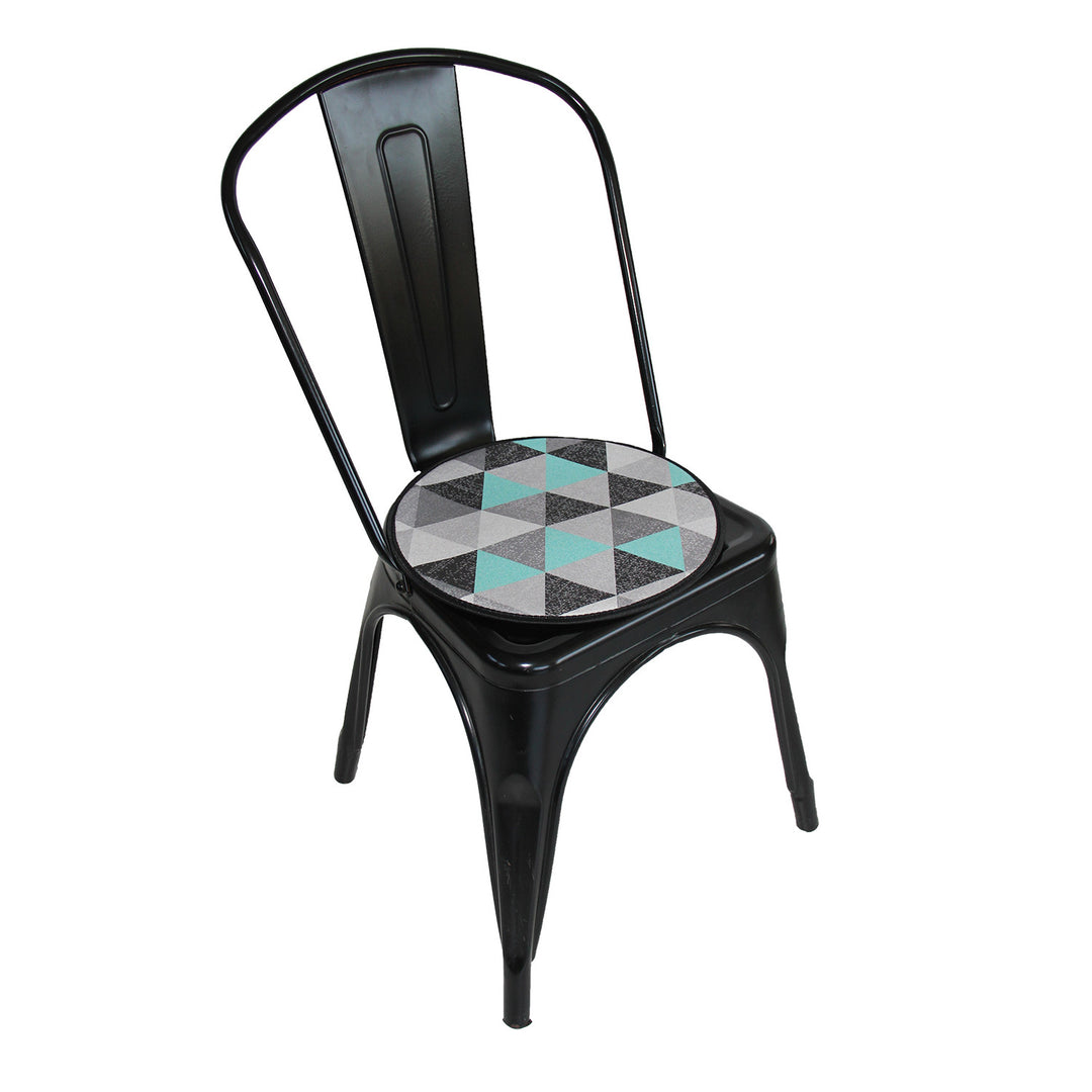 Poduszka na krzesło Bertoni, dekoracyjna, z filcu, 35 cm, Figaro, EE0067