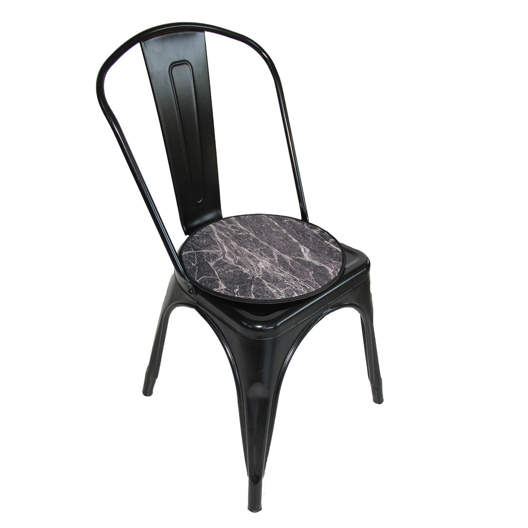 Poduszka na krzesło Bertoni, dekoracyjna, z filcu, 35 cm, Sumatra, EE0068