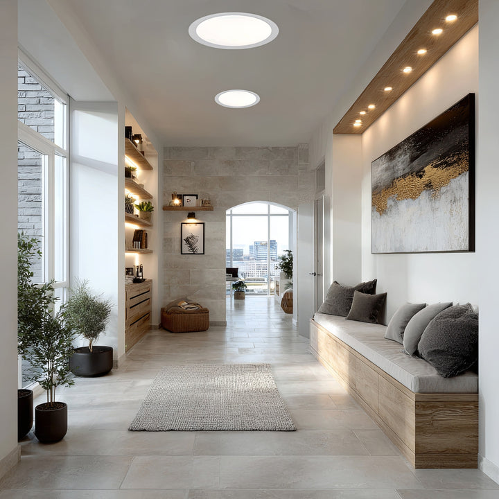 Panel LED sufitowy Maclean, podtynkowy SLIM, 18W, Neutral White 4000K, 170*26mm, 1900 lm, MCE372 R