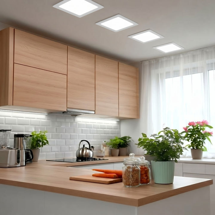Panel LED sufitowy Maclean, podtynkowy SLIM, 18W, Neutral White 4000K, 170*170*26mm, 1900lm, MCE374 S