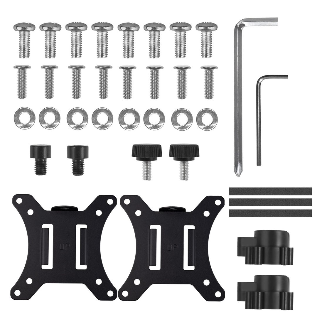 Uchwyt do monitora Maclean, max VESA 100x100, 13-27", 9kg, MC-966