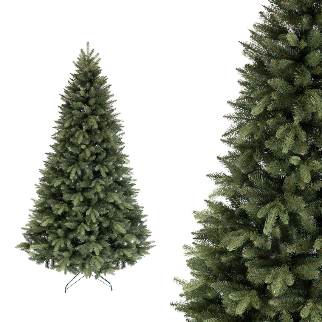 Choinka sztuczna Novatom, świerk skandynawski, gałązki PE, 220 cm, SSGPE220