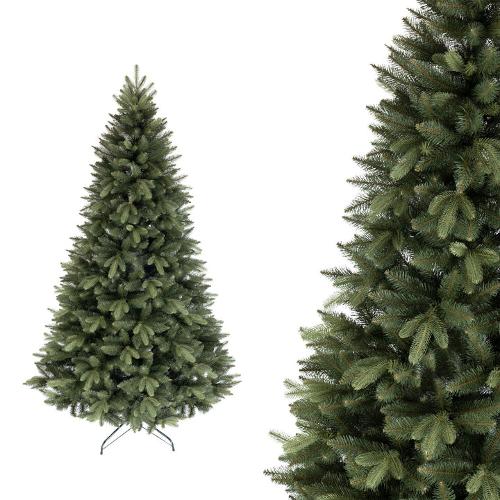 Choinka sztuczna Novatom, świerk skandynawski, gałązki PE, 220 cm, SSGPE220