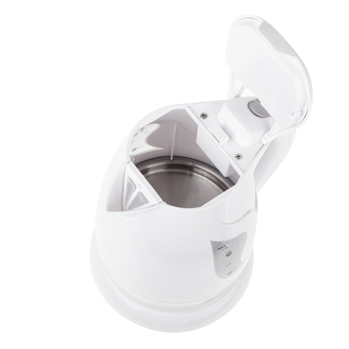 Czajnik bezprzewodowy Adler, 850W, 1L, biały, AD 08 w