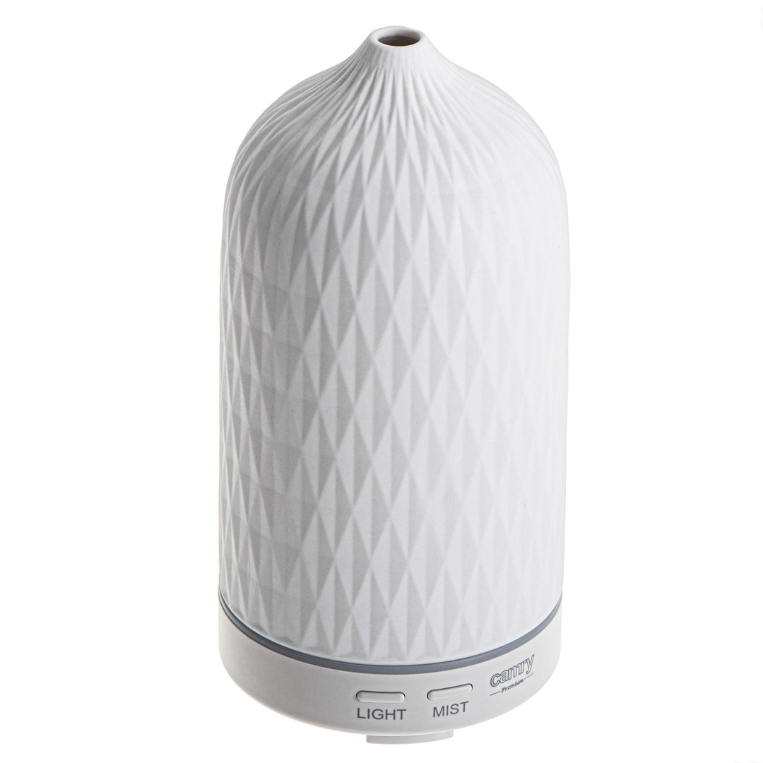 Camry CR 7970 Dyfuzor zapachowy, ultrasoniczny, ceramiczny, 100 ml, nastrojowa lampka