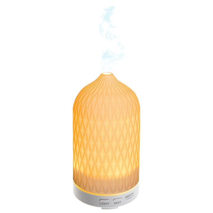 Camry CR 7970 Dyfuzor zapachowy, ultrasoniczny, ceramiczny, 100 ml, nastrojowa lampka