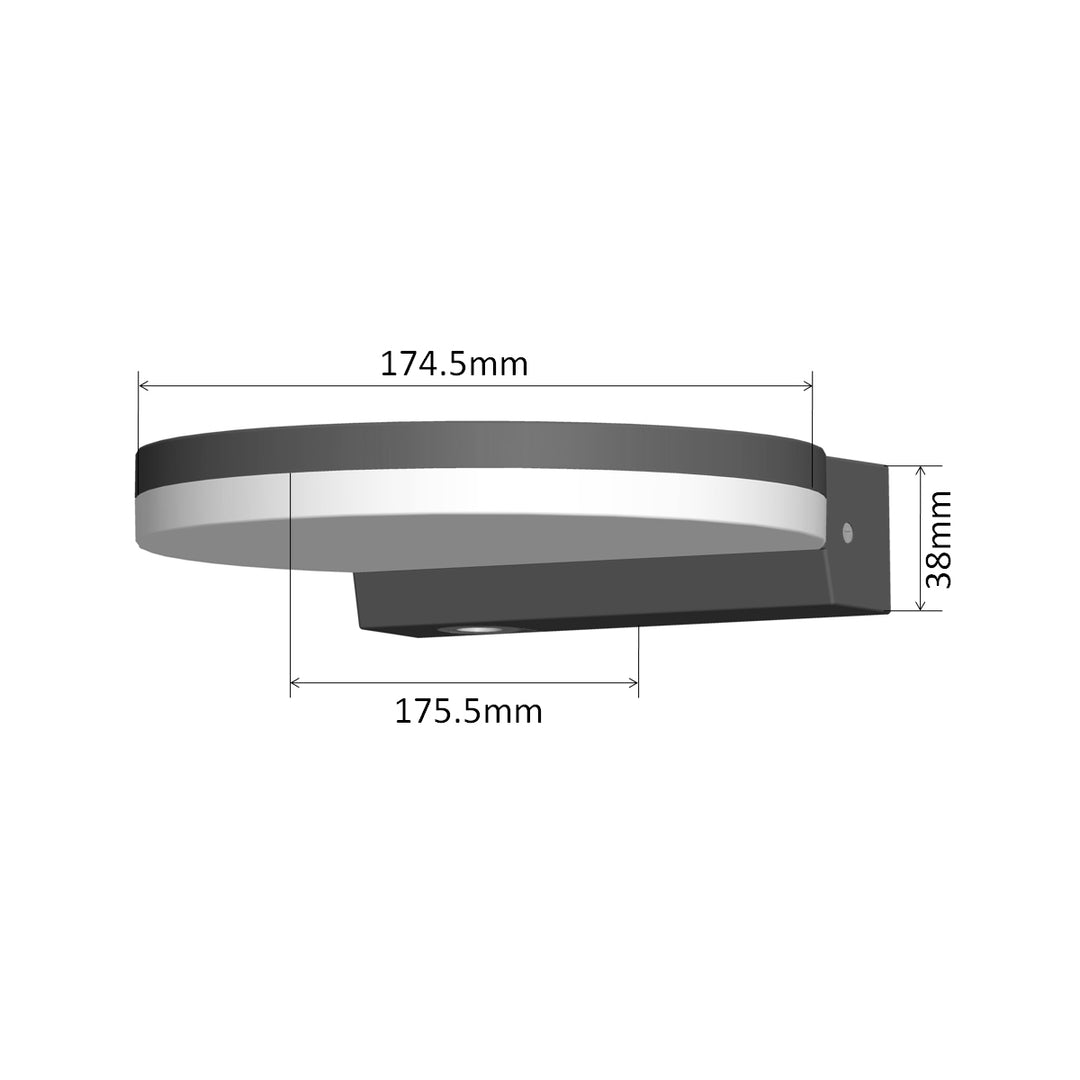 Lampa LED Maclean, kolor biały, 15W, IP65, 1300lm, barwa neutralna biała (4000K) MCE346 W