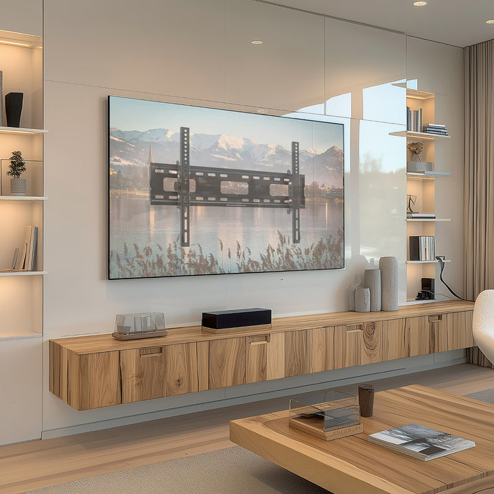 Uchwyt do TV Maclean, max VESA 600x400, 32-90", 80kg, reg. odchylenia +15°~-15°, MC-421