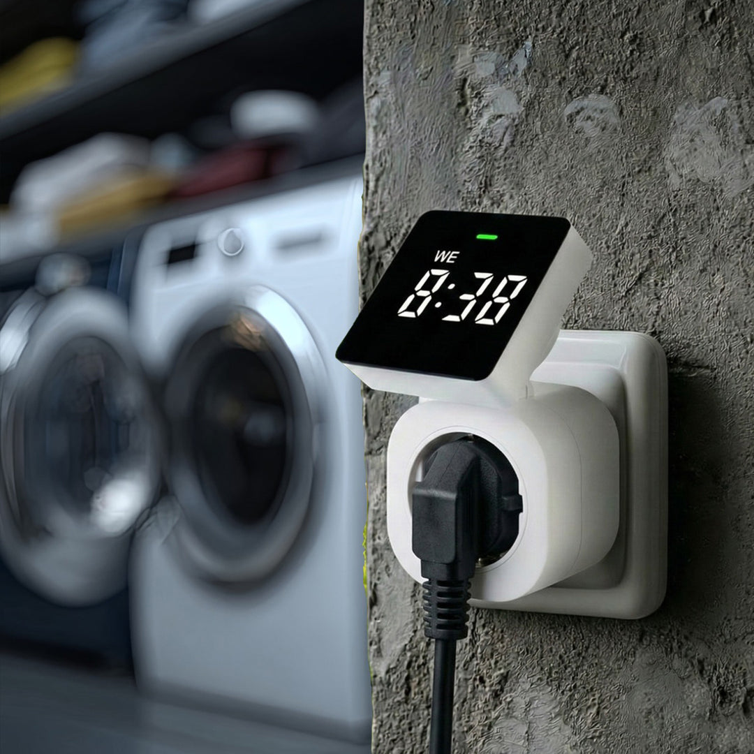 Włącznik czasowy - timer cyfrowy GreenBlue, max. obciążenie 16A, IP20, GB610 F
