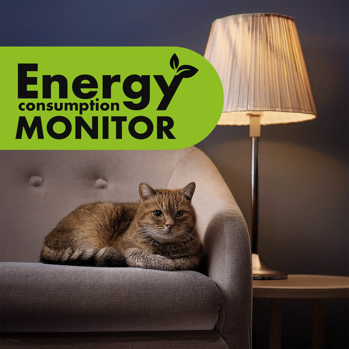 Miernik energii GreenBlue, watomierz, 16A, max. 3680W, podtrz.pamięci, GB620 F