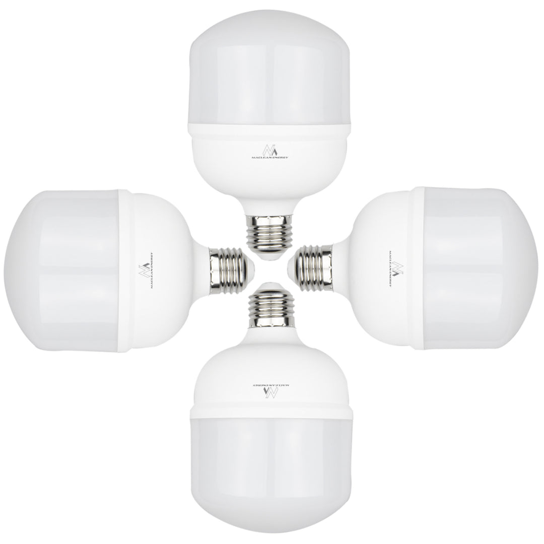 4x żarówka LED Maclean, E27, 48W, 220-240V AC, neutralna biała, 4000K, 5040lm, MCE304 NW