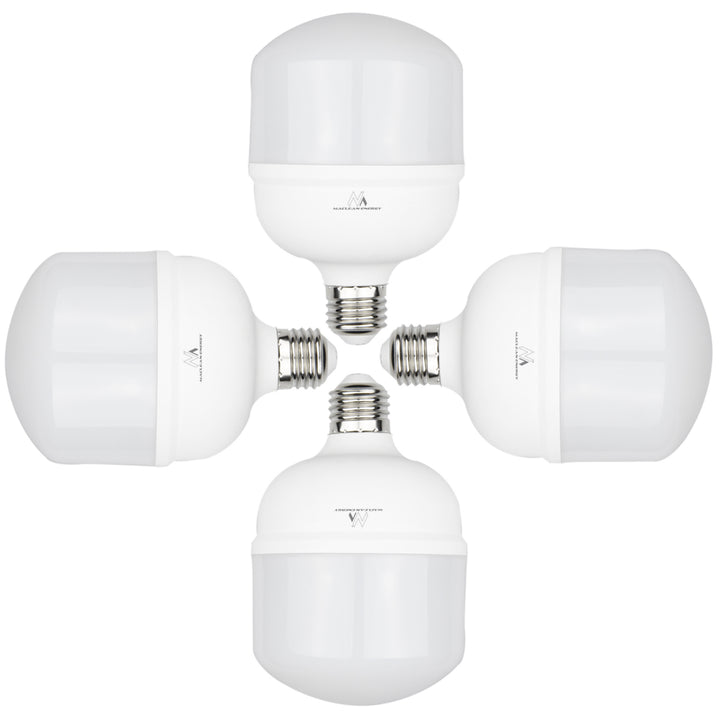 4x żarówka LED Maclean, E27, 48W, 220-240V AC, neutralna biała, 4000K, 5040lm, MCE304 NW