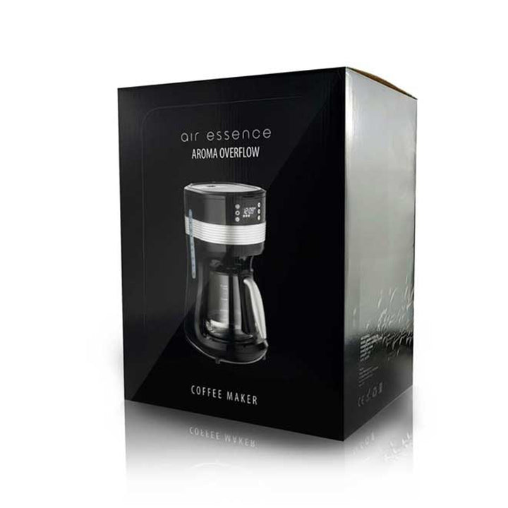 Ekspres przelewowy Air Essence, 1,4L, czarny, Aroma Overflow