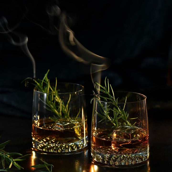 Szklanki do whisky Krosno, eleganckie, 6 sztuk, 300 ml, Fjord