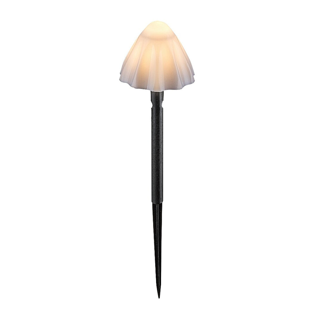 Lampki solarne Rabalux, 10 opraw, LED, IP44, klosz w kształcie grzybów, Skadar