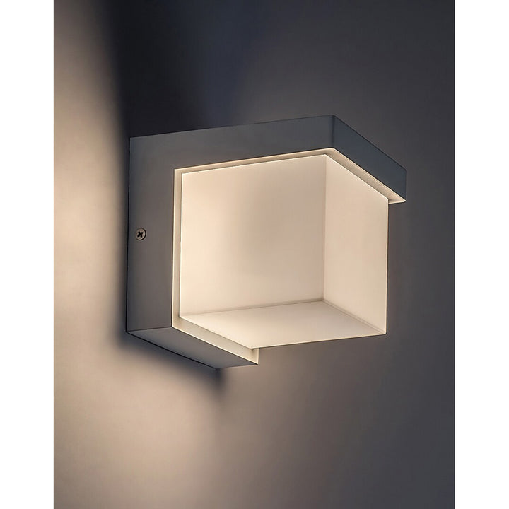 Lampa Rabalux, zewnętrzna, ścienna, LED 10W, IP54, biała, Andelle