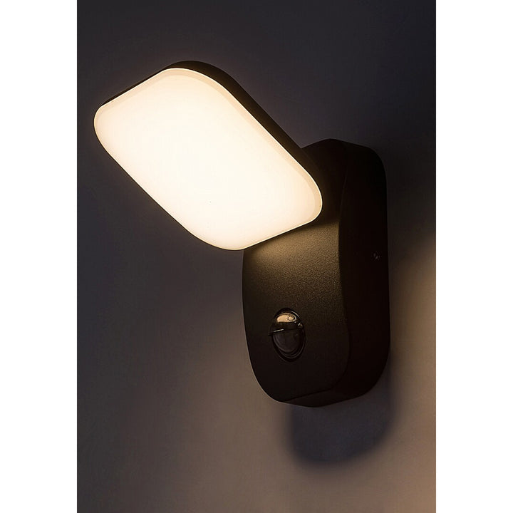 Lampa Rabalux, ścienna, zewnętrzna, LED 12W, czujnik ruchu, IP44, Odiel