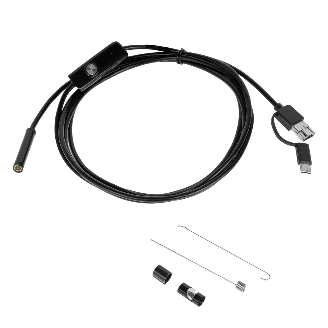 Kamera inspekcyjna endoskopowa RB-1141 USB micro + USB typ-C 720p Rebel