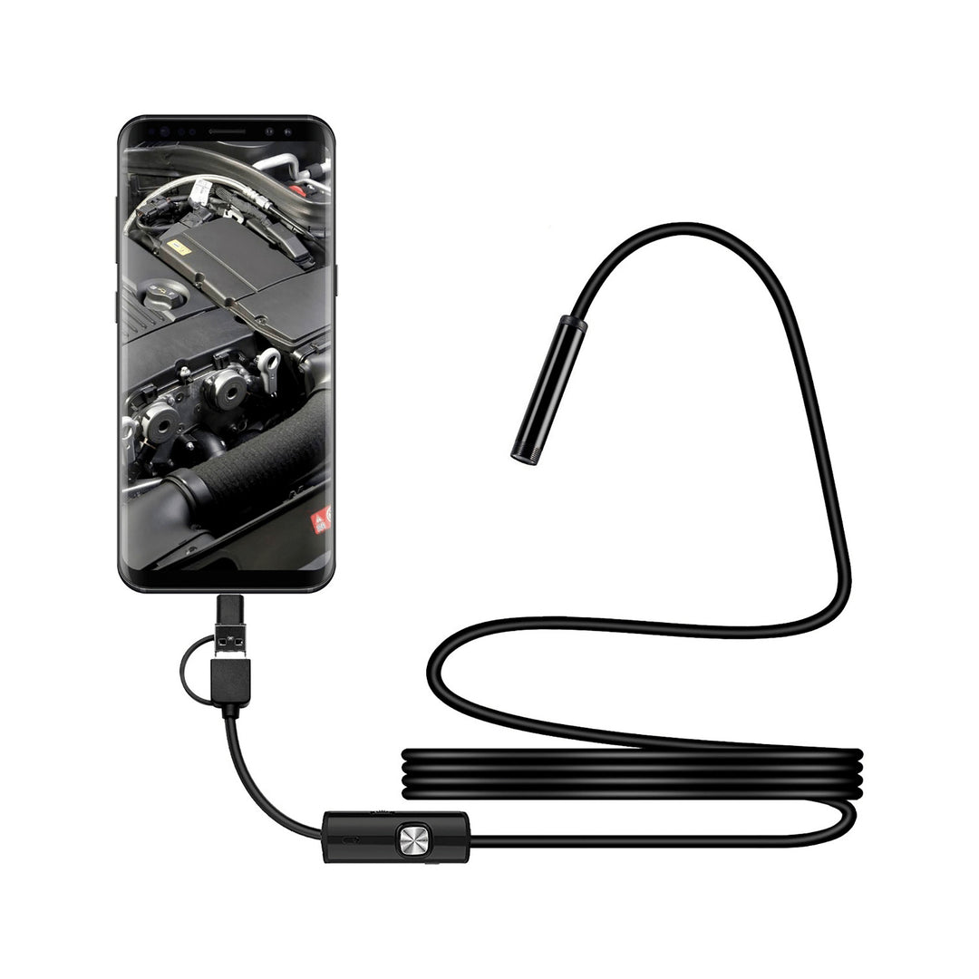 Kamera inspekcyjna endoskopowa RB-1141 USB micro + USB typ-C 720p Rebel