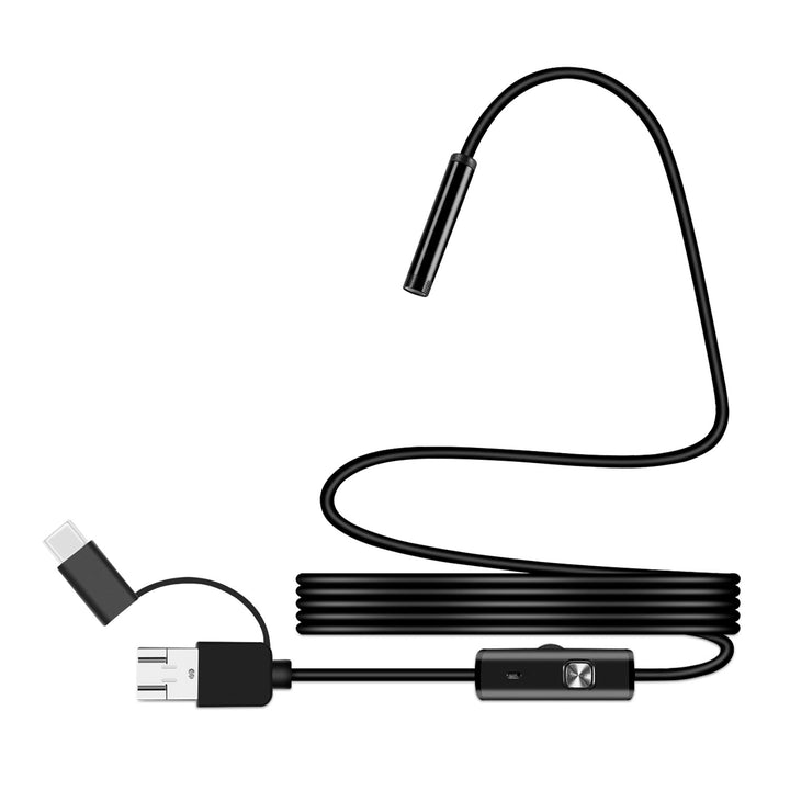 Kamera inspekcyjna endoskopowa RB-1141 USB micro + USB typ-C 720p Rebel