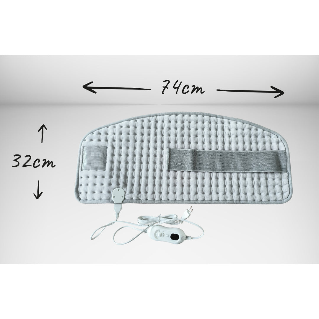 Pas grzewczy na lędźwie Adler, 4 ustawienia temperatury, moc 100W, pilot LCD, AD 7437