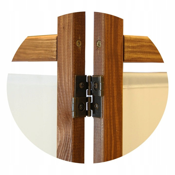 Zawias Stop Sun, wahadłowy, 360 stopni, stalowy, brązowy, komplet 6 sztuk