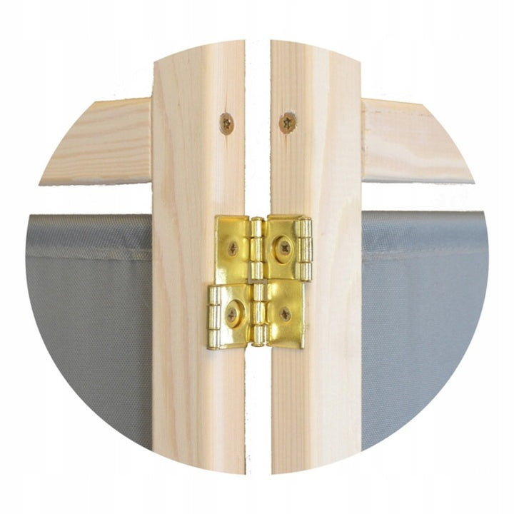 Zawias Stop Sun, wahadłowy, 360 stopni, stalowy, złoty, komplet 6 sztuk