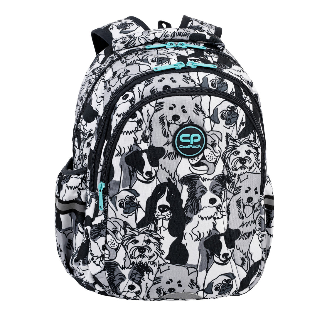 Plecak młodzieżowy CoolPackDogs Planet, pojemny, wygodny F048708