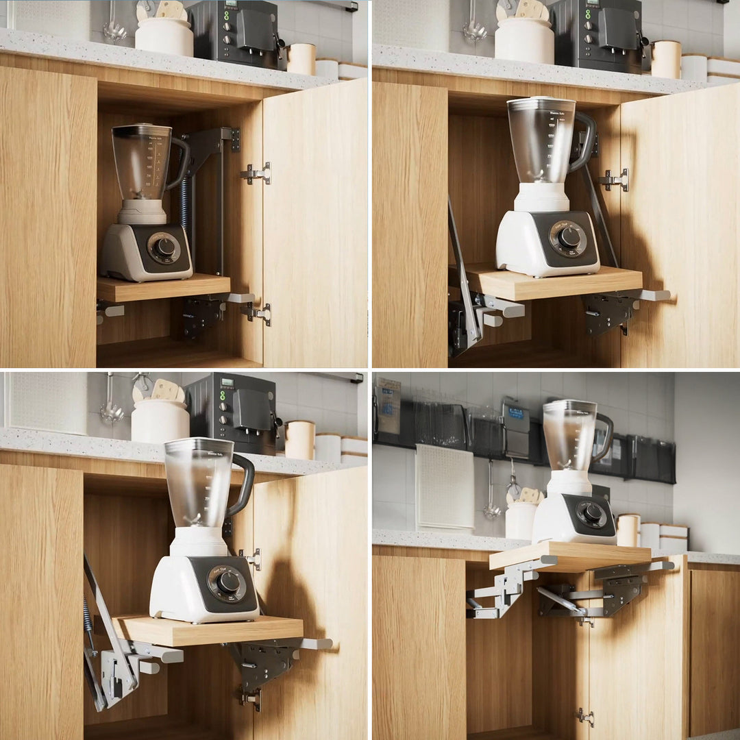 Winda, półka kuchenna wysuwana do zabudowy 5-20kg. 820x168x106mm MC-497