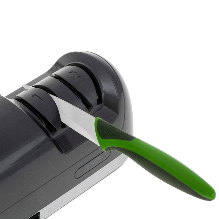 Elektryczna ostrzałka do noży Adler, moc 60W, system 2-stopniowy AD 4508