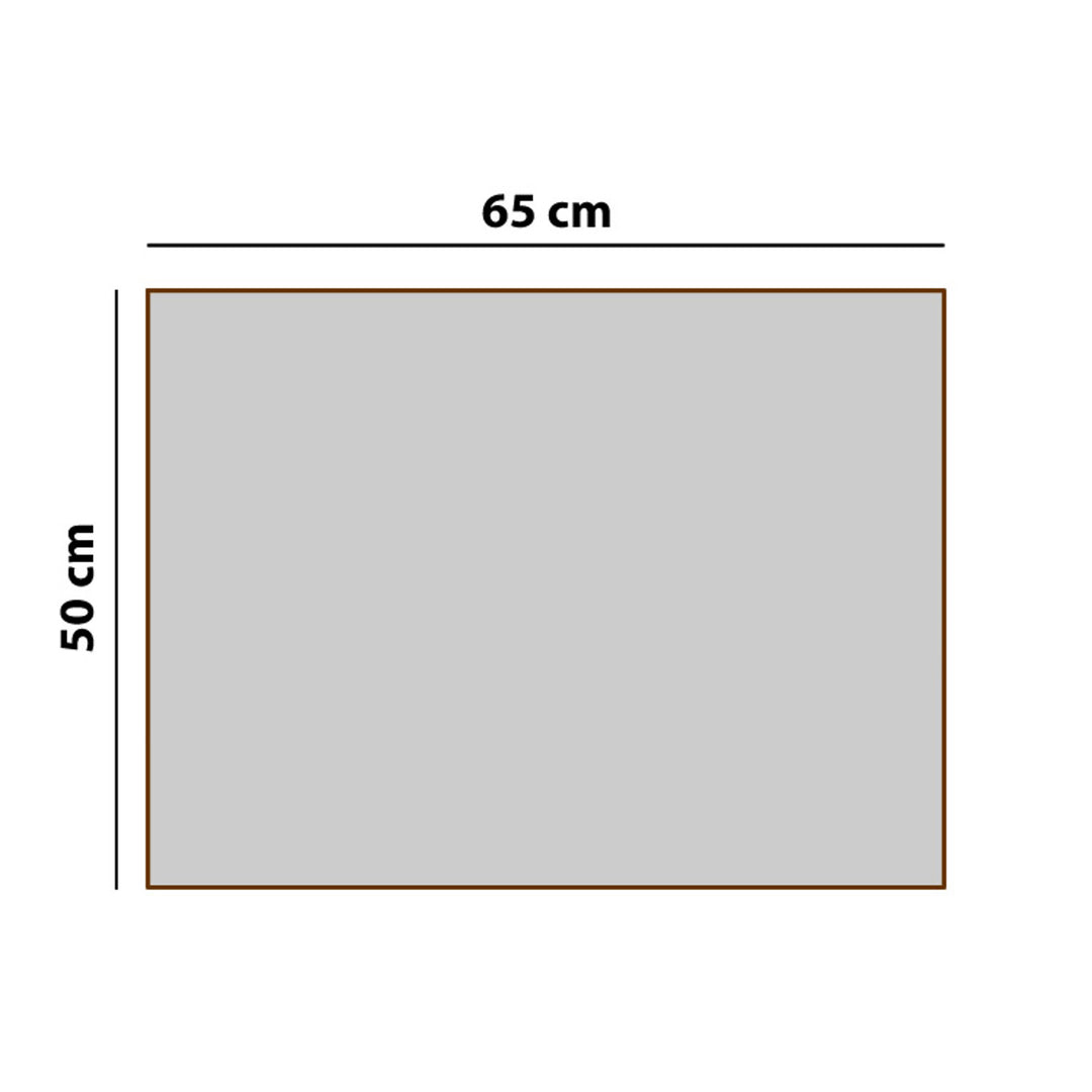 Materac dla psa Mestizo, 65x50 cm, ciemnoszary, Leon Standard ML-5-STE-B-S