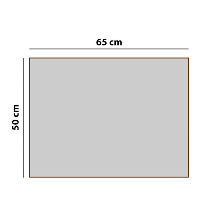 Materac dla psa Mestizo, 65x50 cm, ciemnoszary, Leon Standard ML-5-STE-B-S