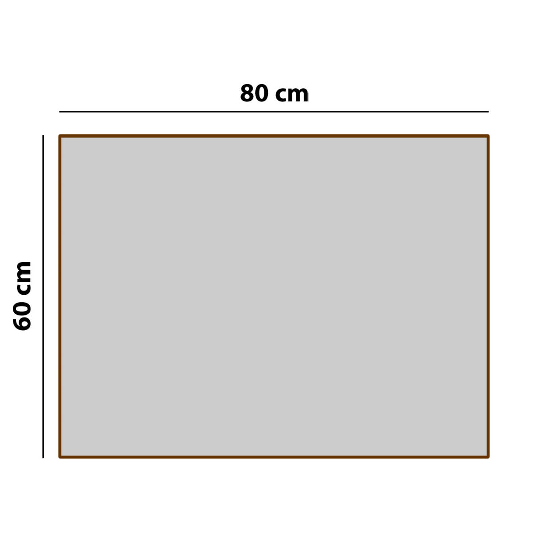 Materac dla psa Mestizo, 65x50 cm, bordowy, Vigo Standard MV-5-MAR-B-S