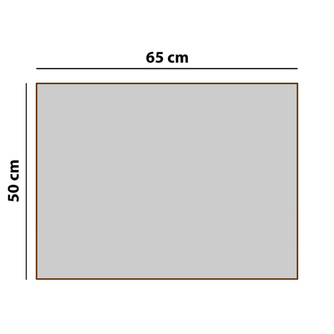 Materac dla psa Mestizo, 65x50 cm, granatowy, Vigo Standard MV-5-NAV-W-S