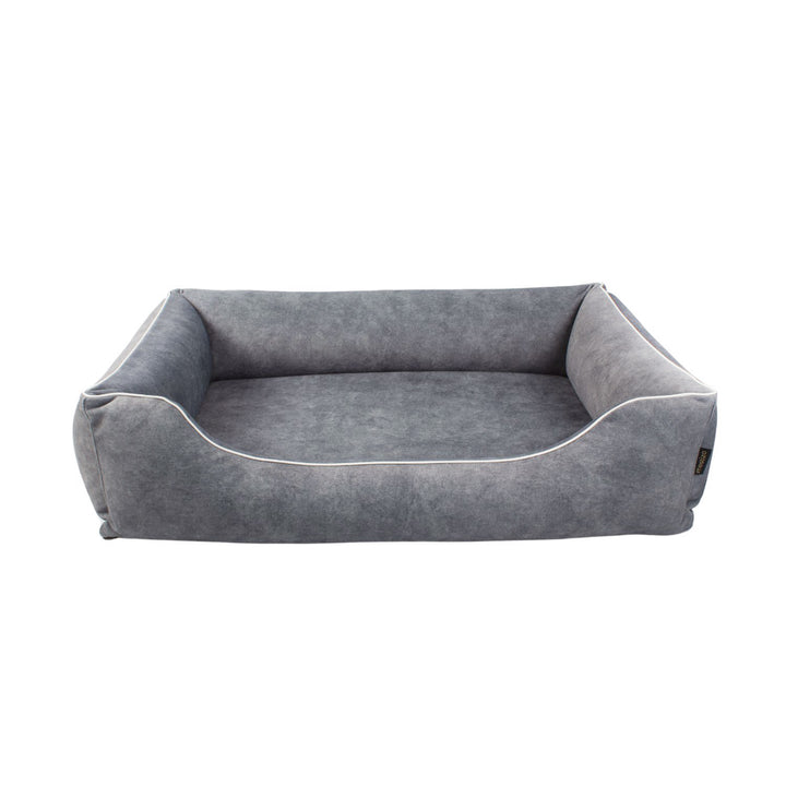 Legowisko Sofa Barcelona Standard TwinFoam 80x60 stalowy/biały