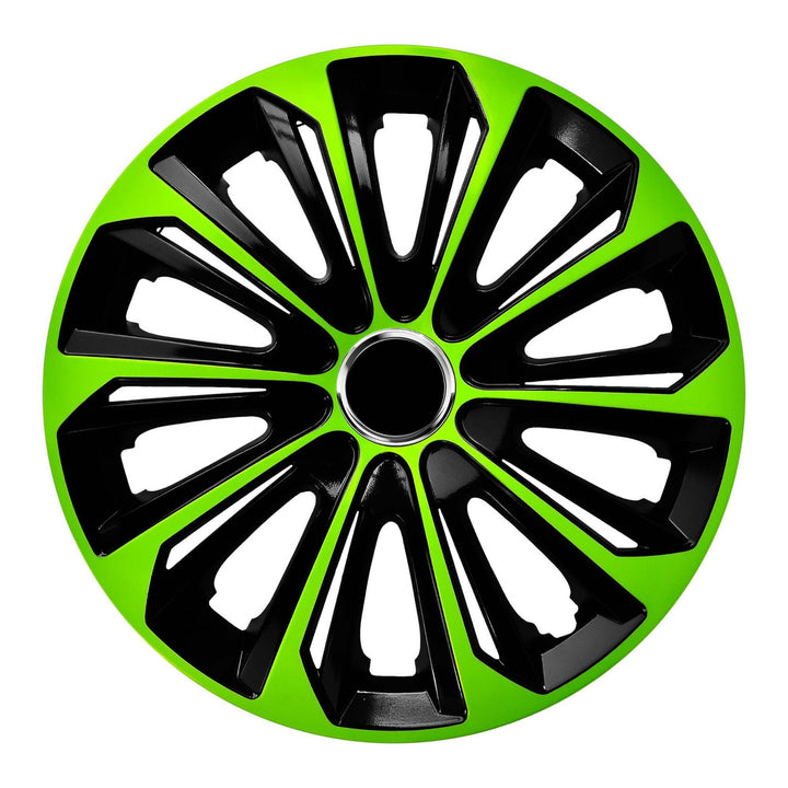 Kołpak uniwersalny 14" NRM Extra Strong zielono-czarny 1 sztuka