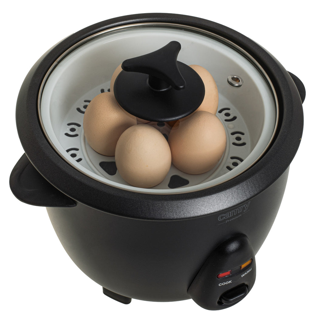 Garnek do gotowania ryżu Camry, pojemność 1,0 L, moc 400W, CR 6419