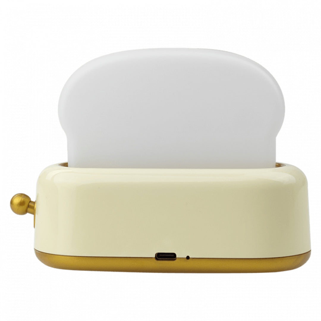 Lampka nocna dla dzieci Mary's, żółty toster, 3000K, USB, MW20722
