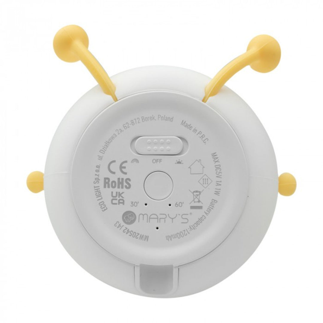Lampka nocna dla dzieci Mary's, gruszka, 3000K, USB, MW20542